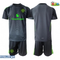 Manchester United Keeper Bortedraktsett Barn 2025-26 Kortermet (+ Korte bukser)